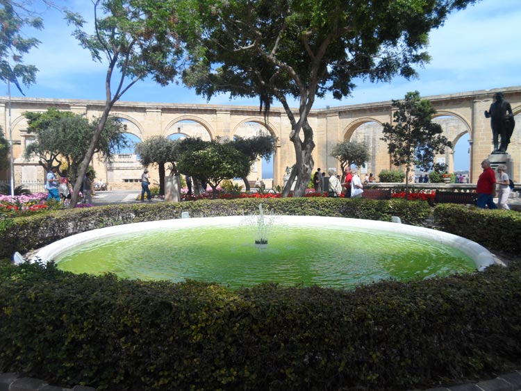 Upper Barrakka Gardens Valletta – Game of Thrones Drehort Malta
