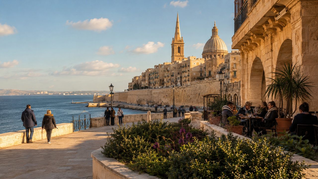 Malta im Winter – Sonne wenn Deutschland friert